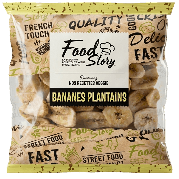 Bananes Plantains — Bananes plantains tranchées et prêtes à frire. L'accompagnement exotique qui complète parfaitement vos plats.